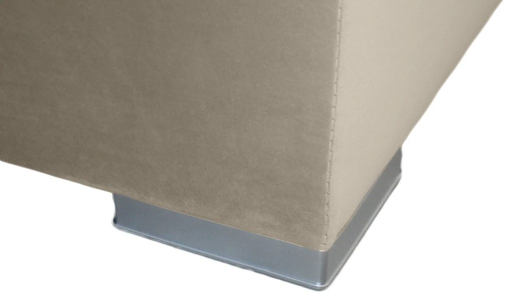 Franciaágy Boxspring 200 cm Melo (bézs) (tárolóhellyel). 1054508