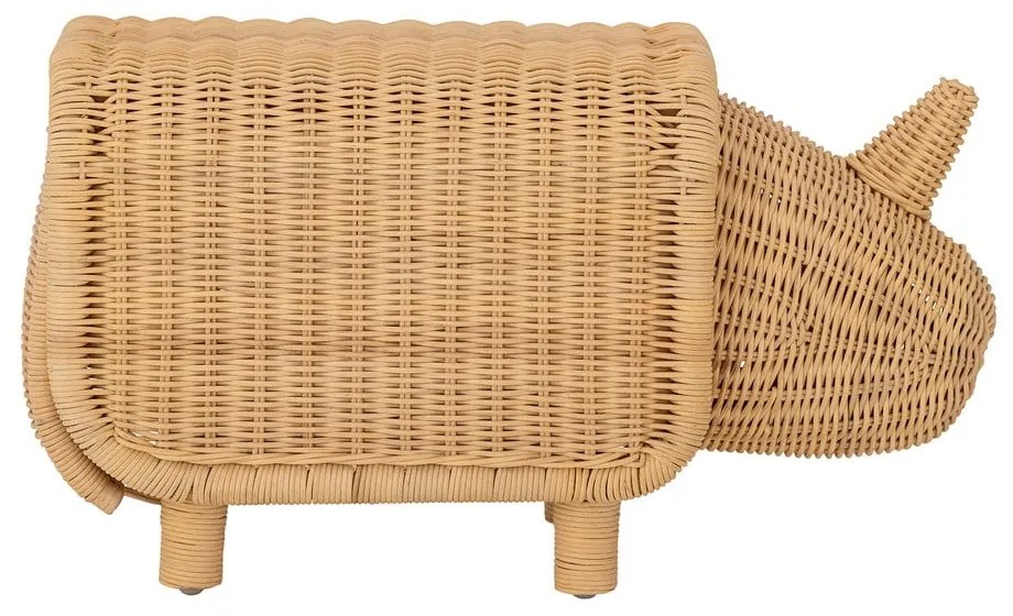 Rattan gyerek ülőke Soffe - Bloomingville Mini