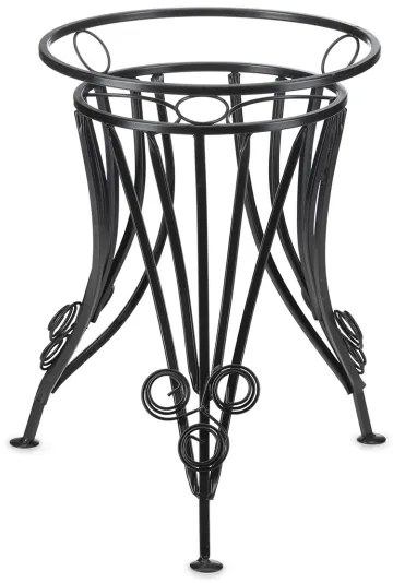 Virágállvány 47x43 cm fekete