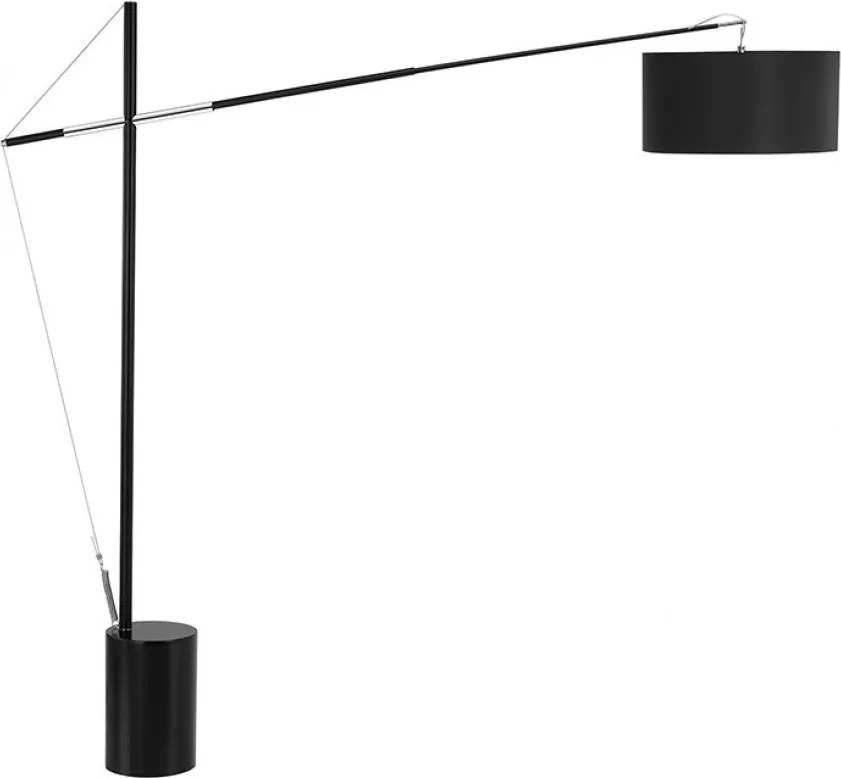 Állólámpa Fekete TRACCIA NOVA LUCE 41455401