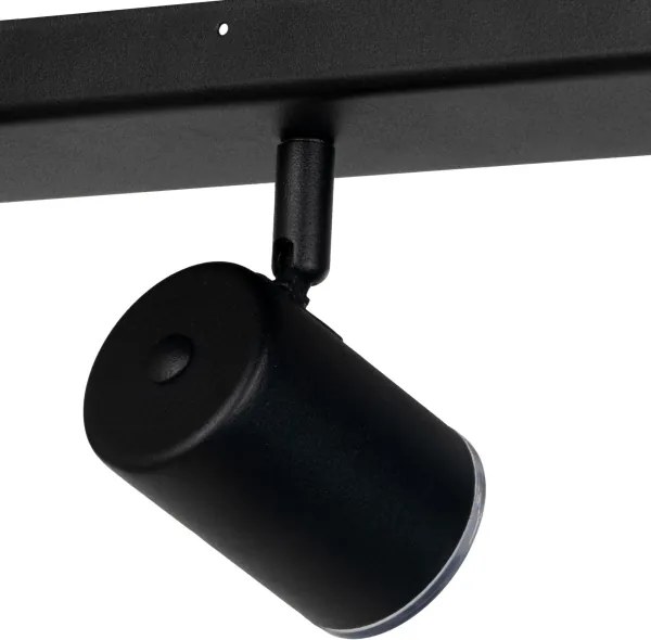 Eglo 901966 - Fürdőszobai spotlámpa CONSUMA 3xGU10/5W/230V IP44 fekete