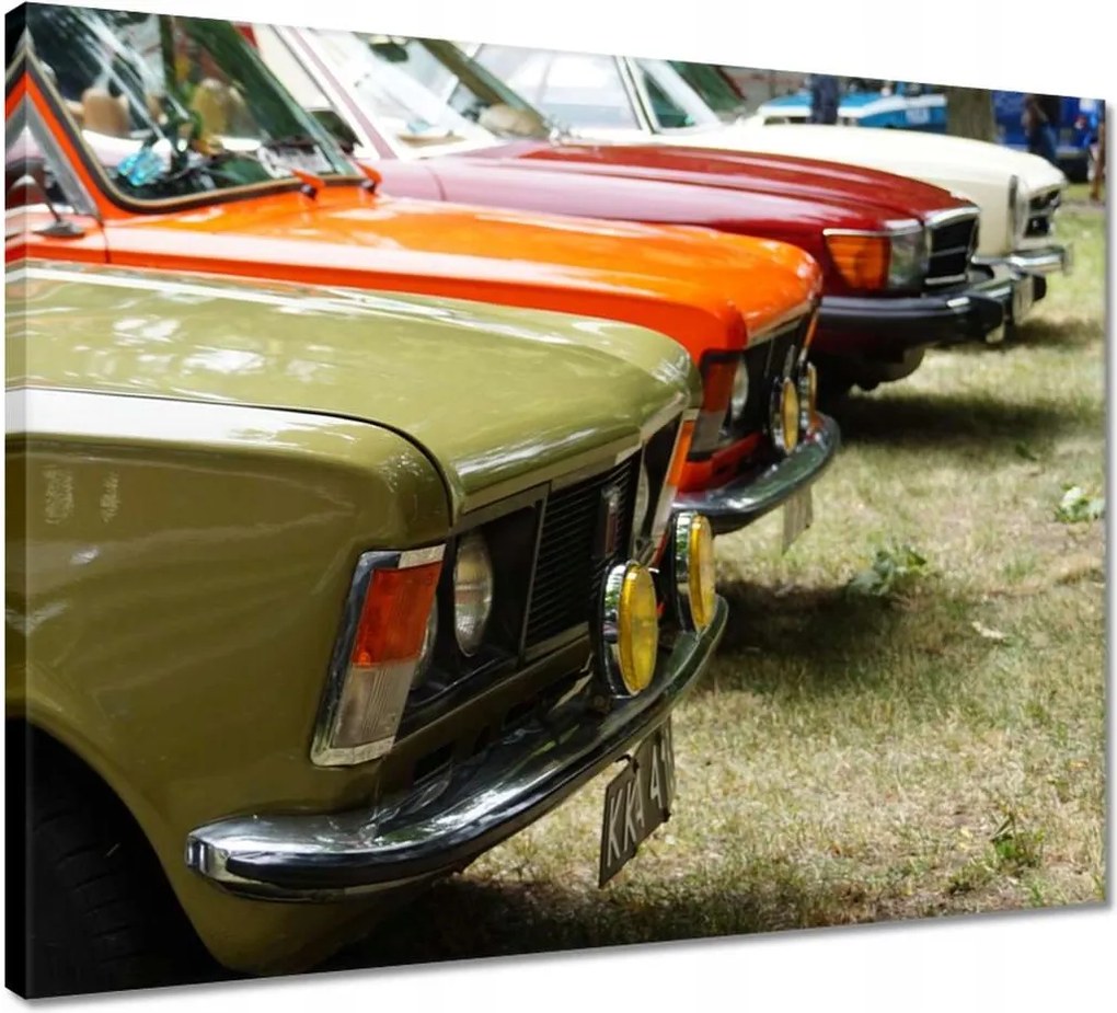 Vászonkép 50x40 Nagy Fiat 125p Halogén