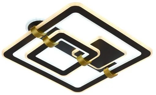 LED Dimmelhető mennyezeti lámpatest LED/140W/230V 3000-6500K + távirányító