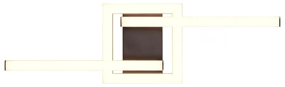 Fekete LED mennyezeti lámpa 16x54 cm Viale – Reality