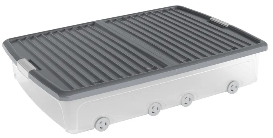 Fedeles műanyag ágy alatti tárolódoboz 79x58x16,5 cm W box underbed XL – KIS