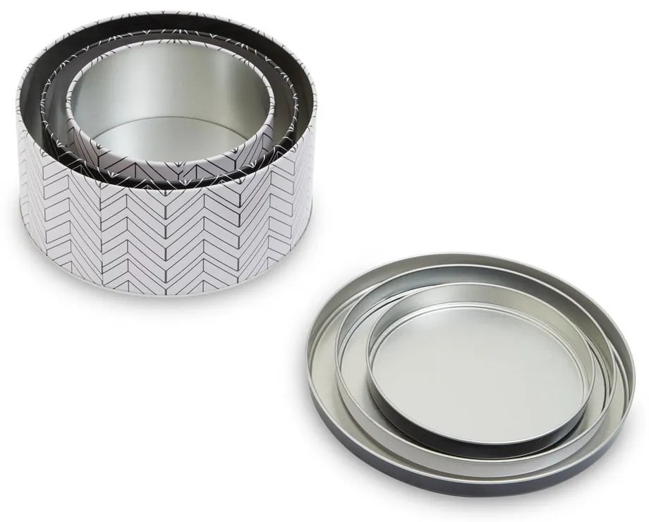Élelmiszertartó fém doboz szett 3 db-os Urban – Premier Housewares