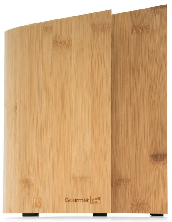 G21 Gourmet késblokk, bambuszból, 5 késhez