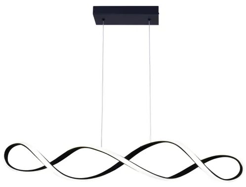 LED Csillár zsinóron INFINITO LED/34W/230V fekete