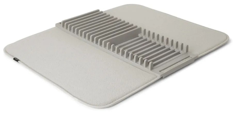UDRY DRYING RACK világos szürke 40x60cm-es szintetikus műszál összecsukható edényszárító matrac