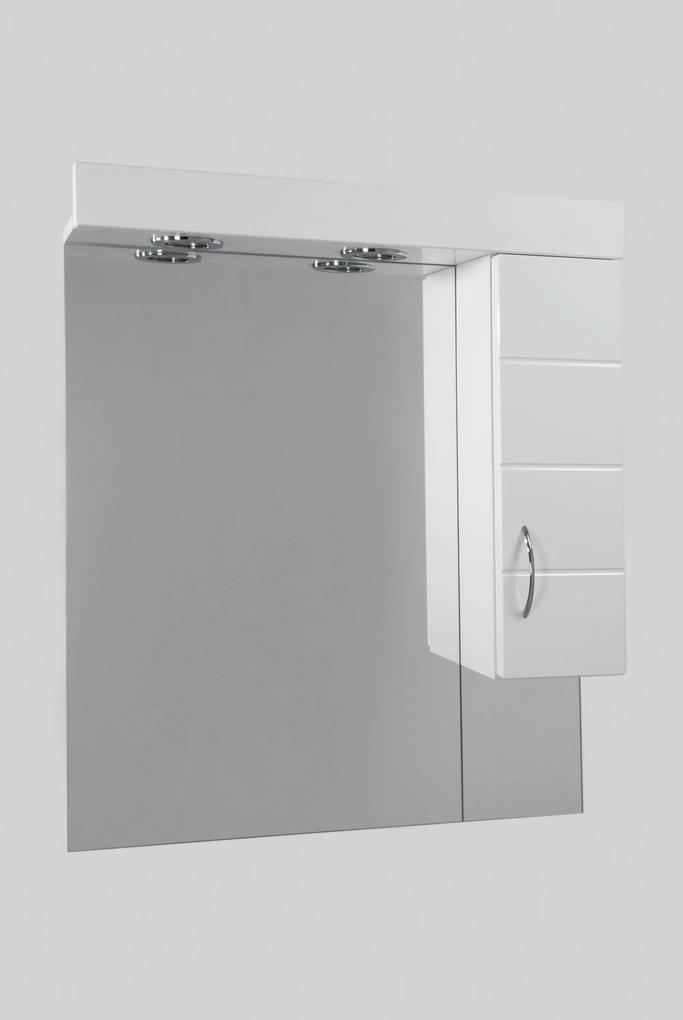 Fürdőszobai tükrös szekrény világítással SC75SZMART
