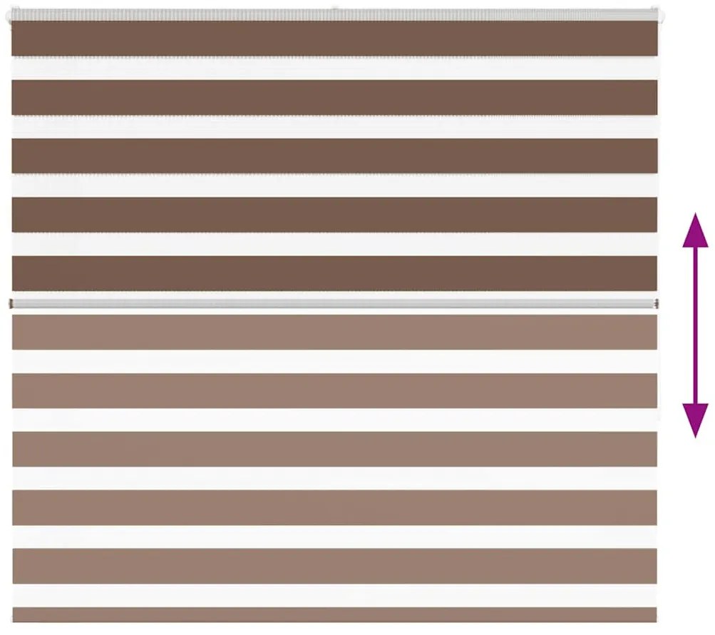 zebrafüggönnyel barna szövetszélesség 155,9 cm poliészter