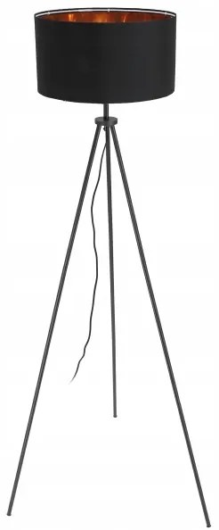 Állólámpa 1xE27/40W/230V fekete