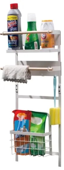 MK FLORIA MKF-21MG02W - Mágneses rendszerező 67,5x31 cm fehér