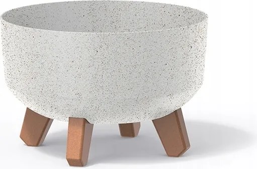 Gracie virágcserép fehér 28,5 cm