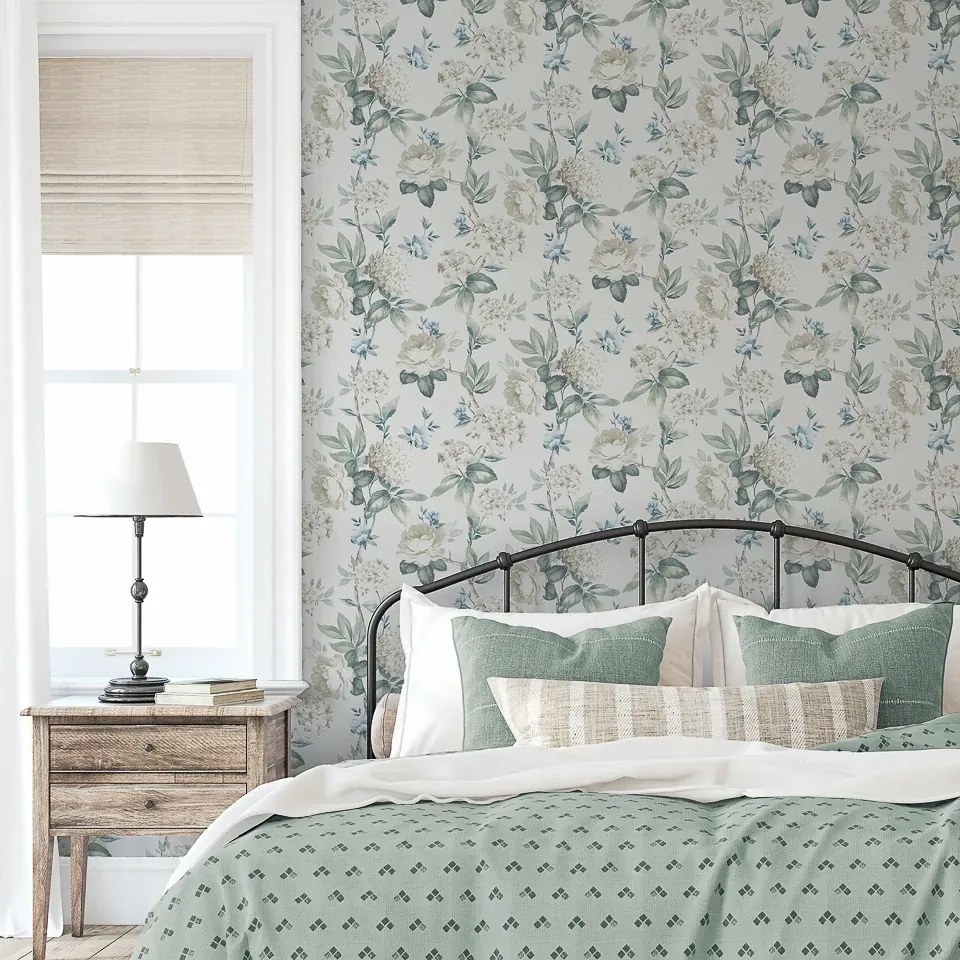 Arthouse Signature 1 Keeka Floral kék-krém virágos papír tapéta – 923802