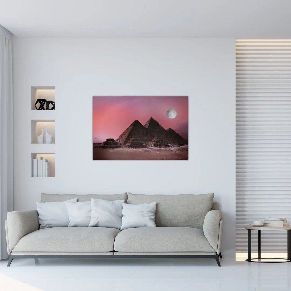 Kép - Piramisok giza, Egyiptom (90x60 cm)