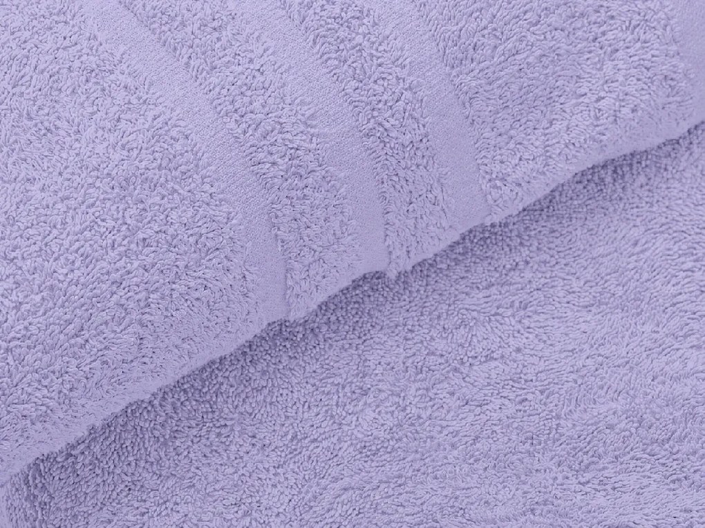 Törölköző CLASSIC COLOR 50 x 100 cm levendula, 100% pamut