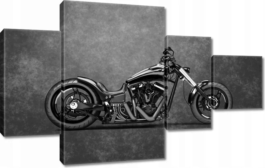 Vászonkép 130x80 Motor Chopper