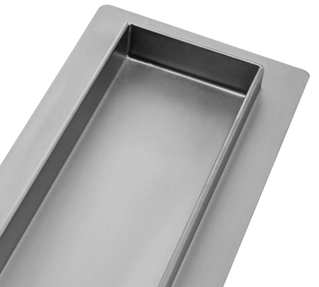 Lineáris lefolyó REA PURE NEO NICKEL BRUSH INOX 60