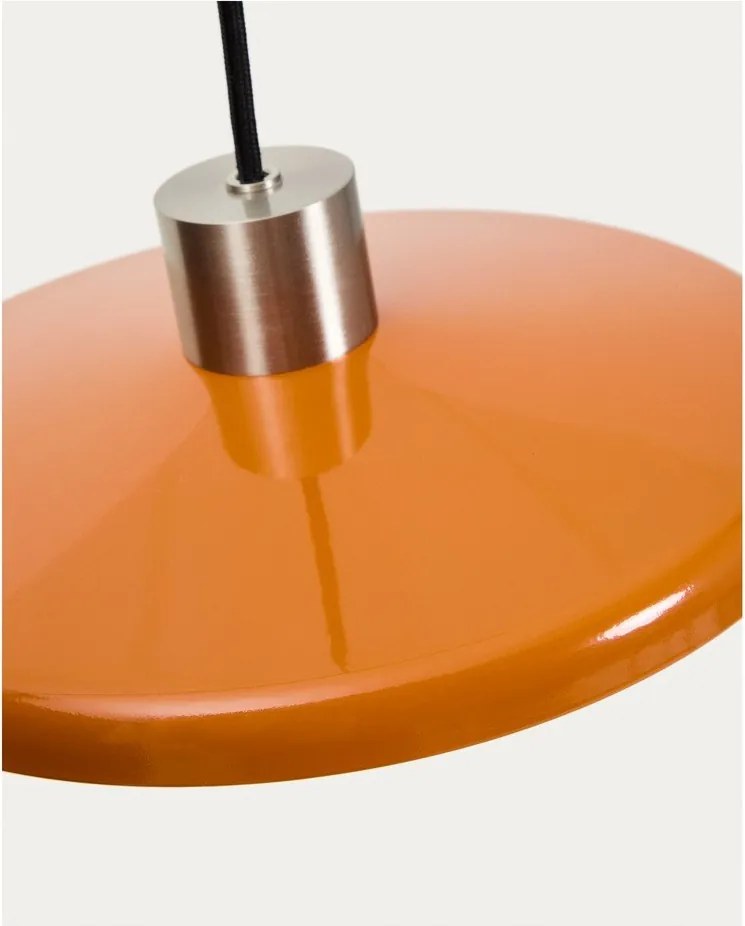 Narancssárga függőlámpa fém búrával Nuvira – Kave Home