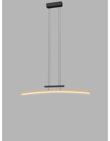 Wofi 7020-106 - BOLOGNA LED 27W/230V állítható fényű függeszték