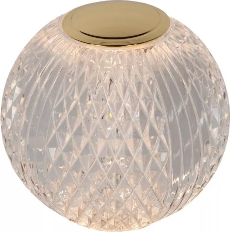 Lucide 13599/01/60 - LED dimmelhető újratölthető asztali lámpa CINTRA LED/1,5W/3,7V 1400 mAh