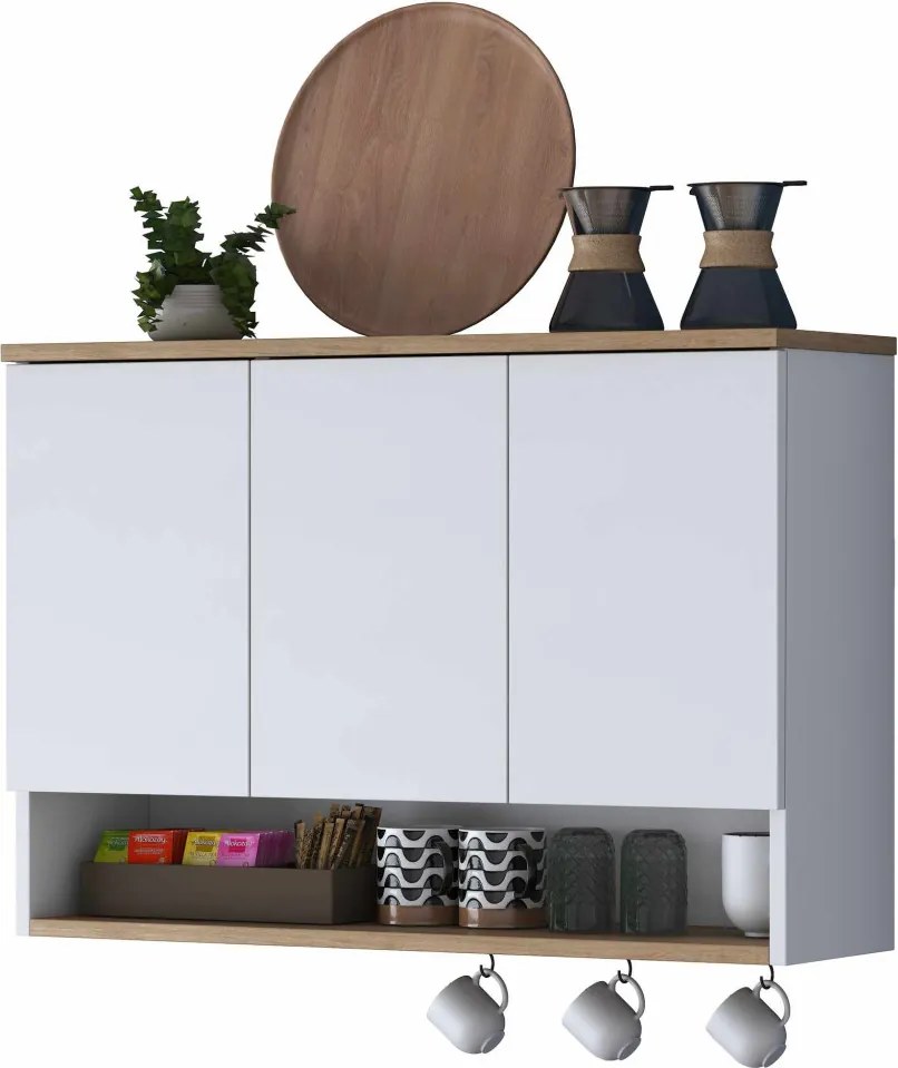 Konyhaszekrény, 90 cm – JE237
