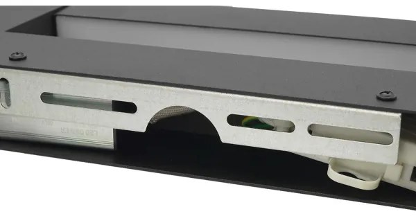 LED Kültéri fali lámpa 2xLED/4W/230V IP54 30 cm fekete