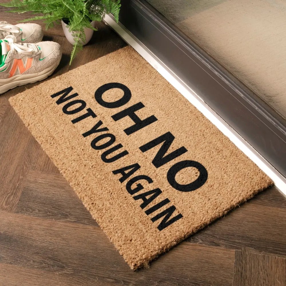 Kókuszrost lábtörlő 40x60 cm Not You Again – Artsy Doormats
