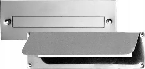 Postaláda Bedobó Rozsdamentes Ajtóhoz 275MM Inox