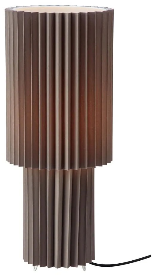 Szürke asztali lámpa textil búrával (magasság 45 cm) Catis – Markslöjd