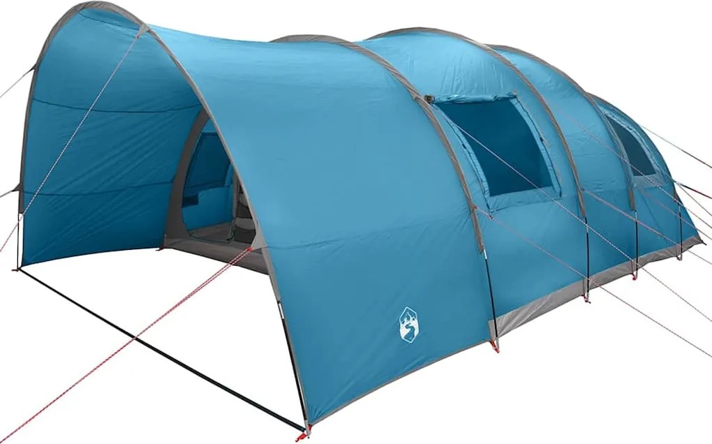vidaXL Alagúttábor 8 fő részére tetővel Kék 710 x 460 x 245 cm