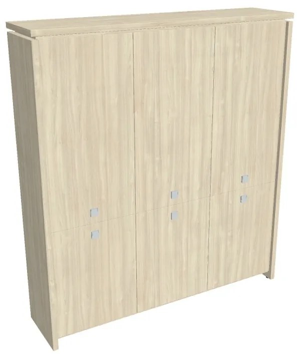 Verno magas szekrény 188 x 46 x 210 cm, akác