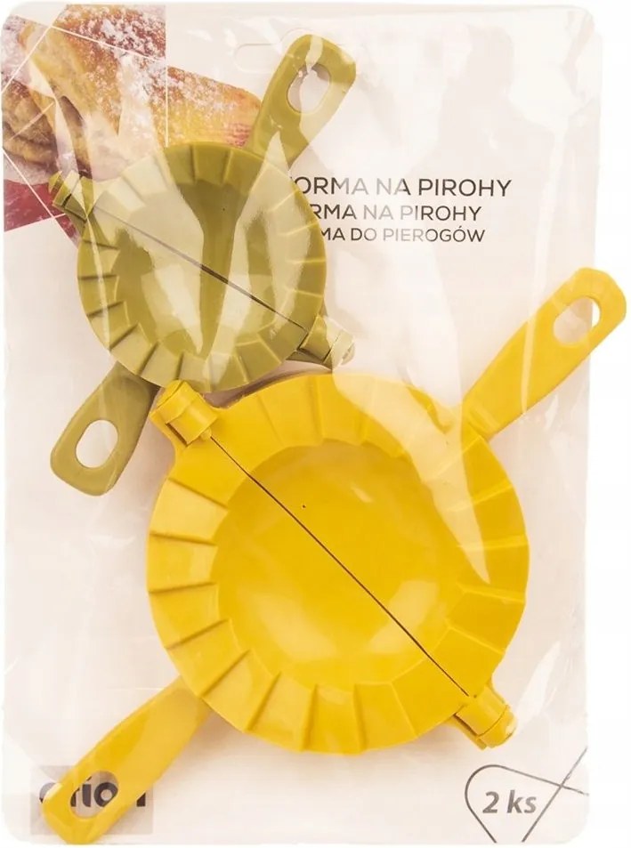 2x Gombóc forma gombóc sütőforma 8,5 5 cm