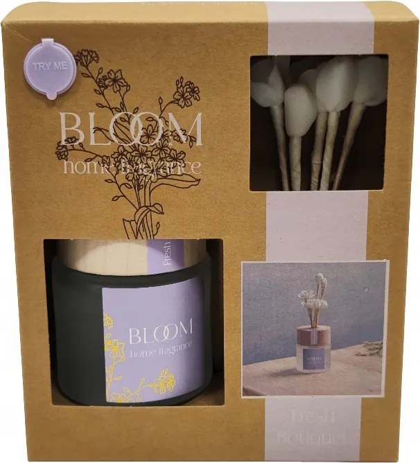 Aroma diffúzor 50 ml pálcikák Virágok Bloom Fresh Bouquet