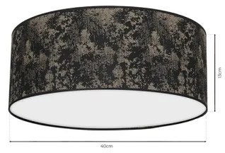 Mennyezeti lámpa SATINO 2xE27/60W/230V arany