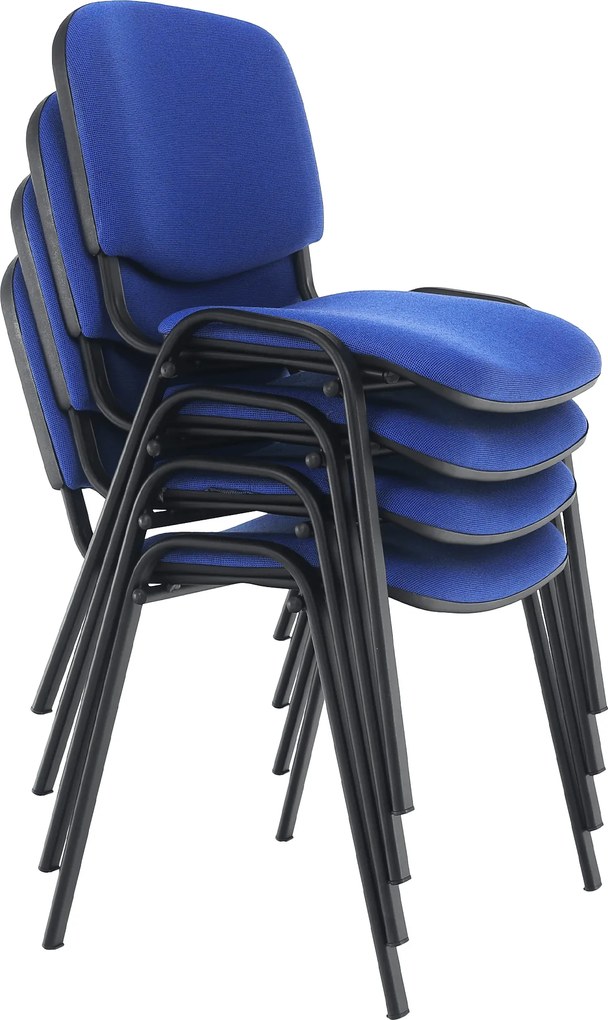 Irodai szék, kék, ISO NEW