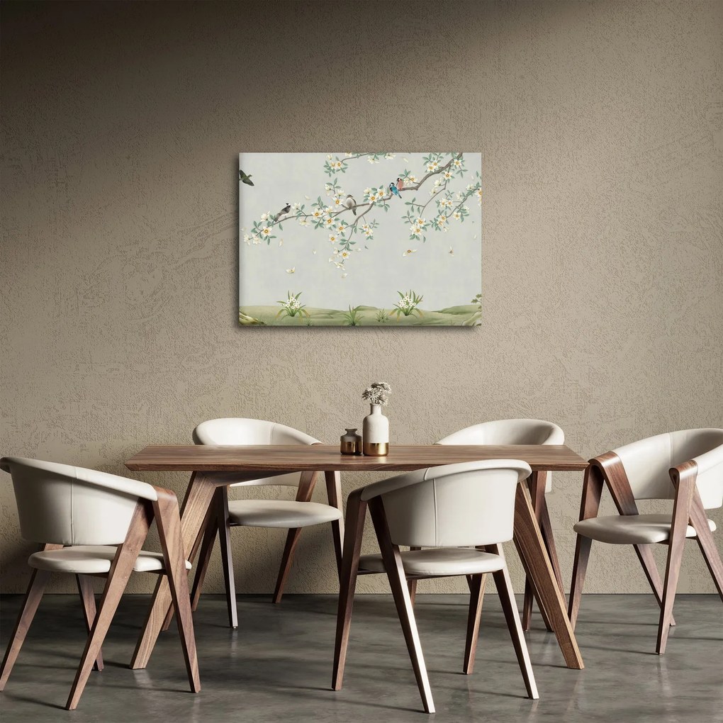 Kép - madárleszállás (70x50 cm)