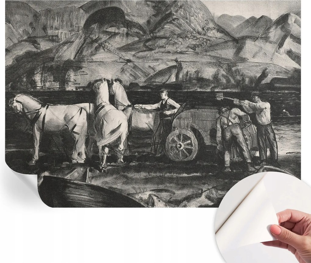 Öntapadós Dekoratív Fotótapéta Hálószobába Vidéki jelenet 312x219 cm