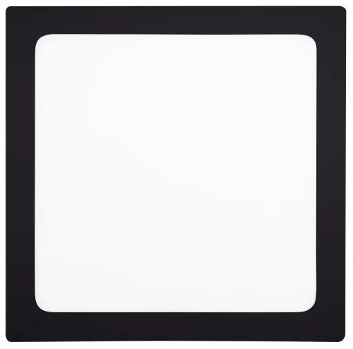 Solight WD175-B- LED Mennyezeti lámpa LED/24W/230V 3000/4000/6000K fekete szögletes