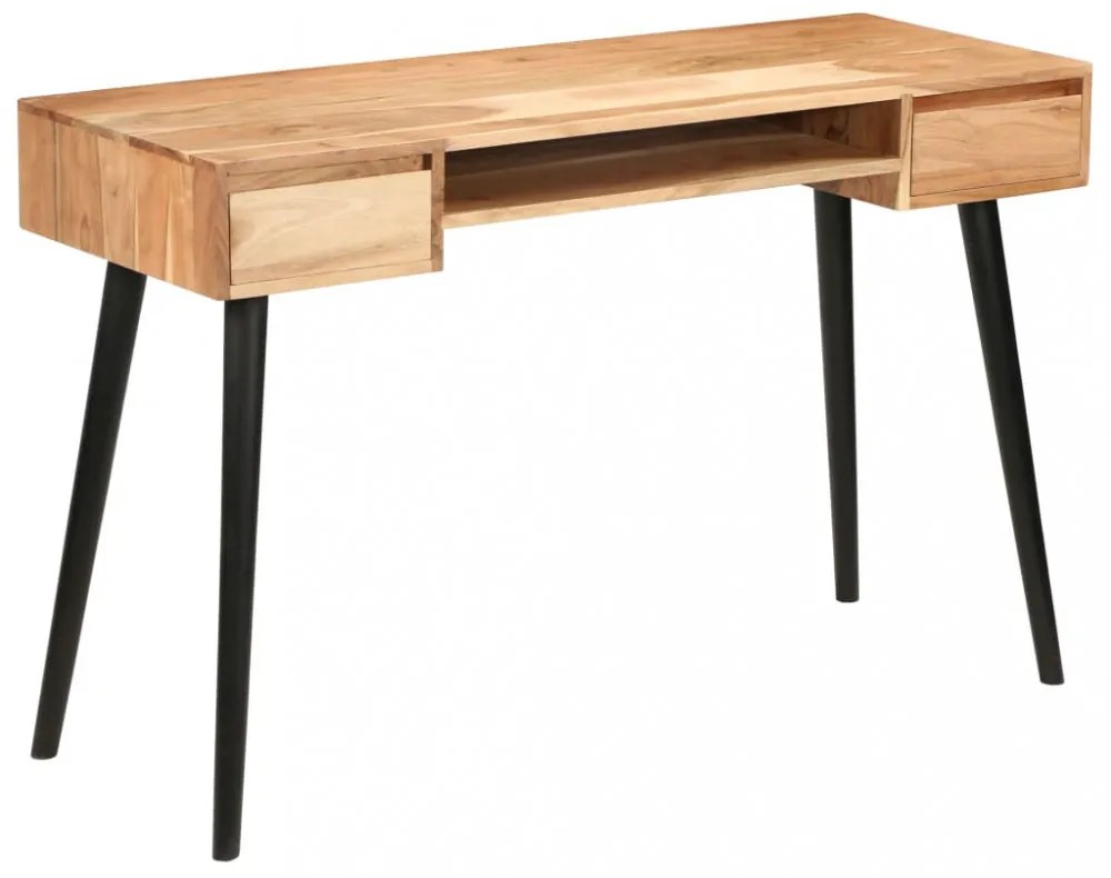 tömör akácfa íróasztal 118 x 45 x 76 cm