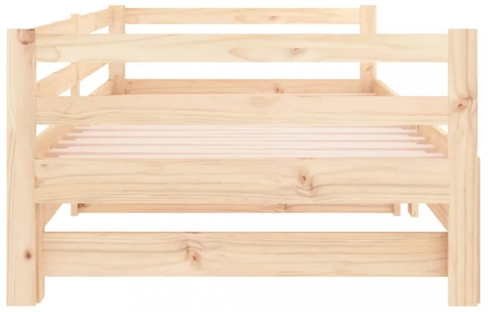 kihúzható nappali ágy matrac nélkül 90x190 cm