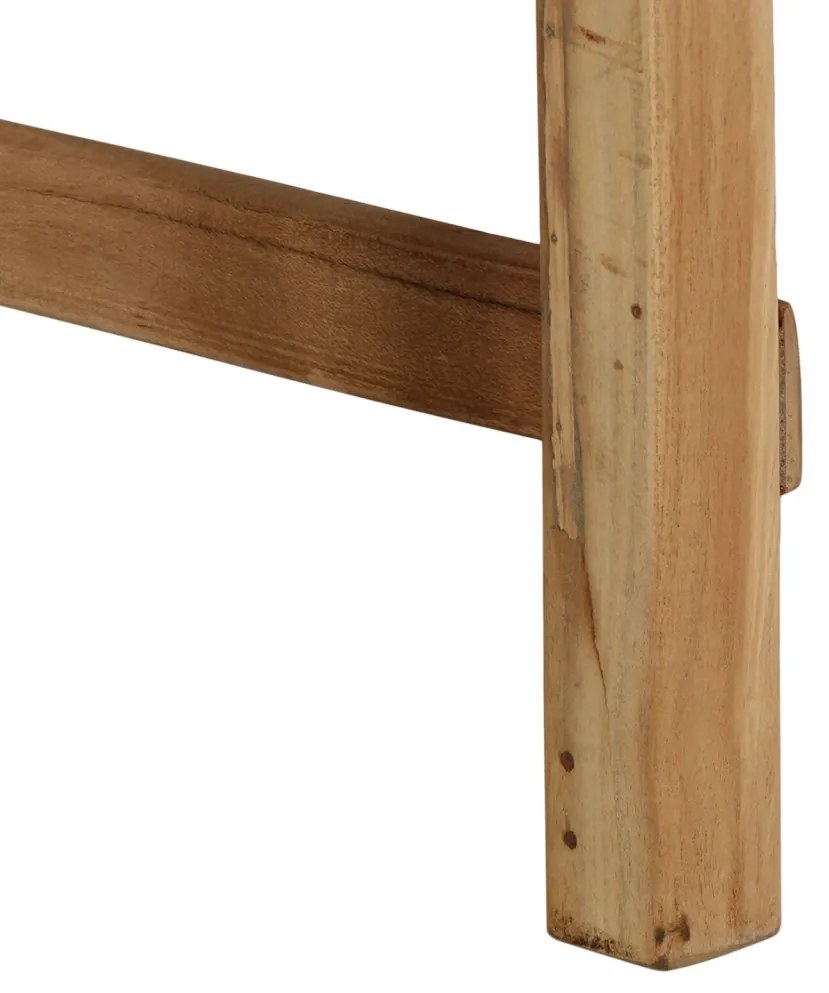 Étkezőasztal 110x55x76 cm Tömör újrahasznosított fa