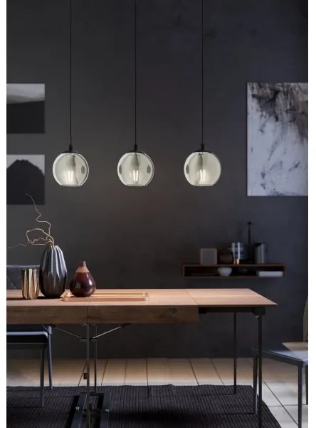 Eglo 98652 - Csillár zsinóron ARISCANI 3xE27/40W/230V