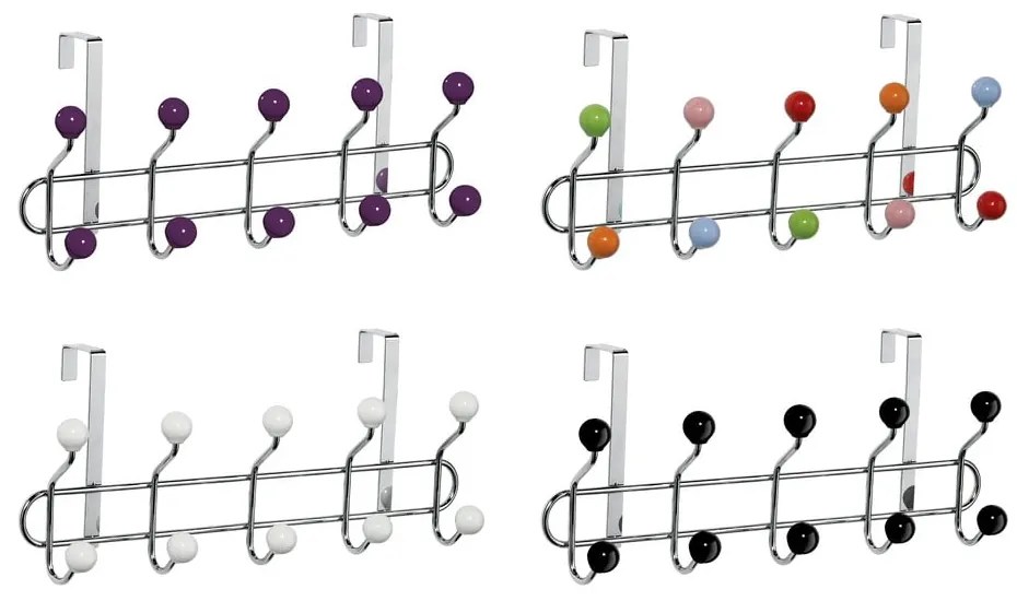 Borvörös-ezüstszínű fém ajtófogas 41 cm – Premier Housewares