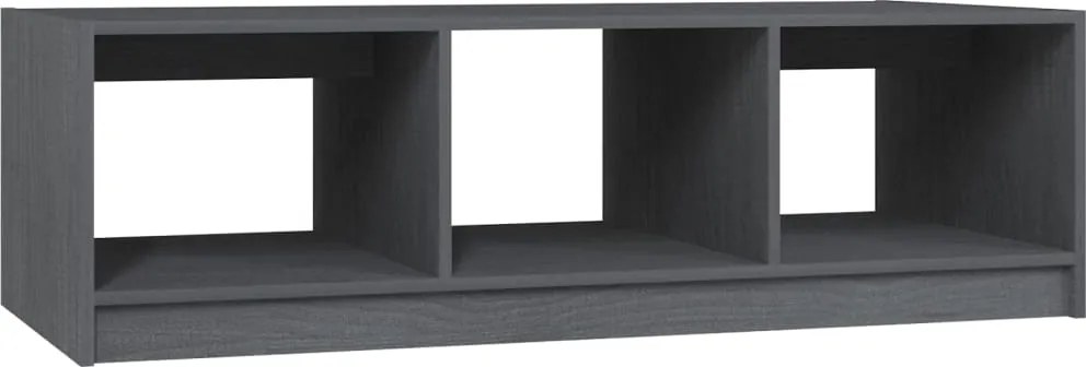 vidaXL tömör fenyőfa dohányzóasztal 110 x 50 x 34 cm