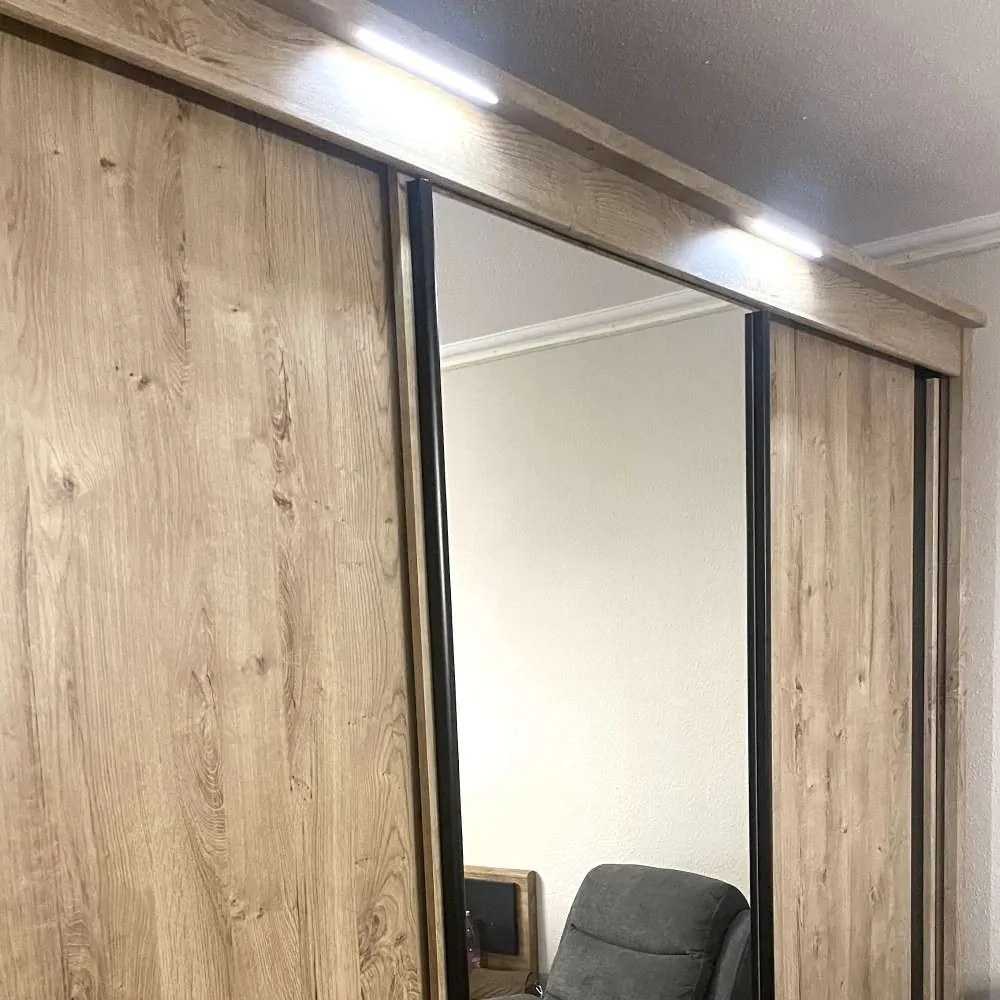 Ribbeck tölgy fahatású öntapadós tapéta - Bútorfólia 90x210cm