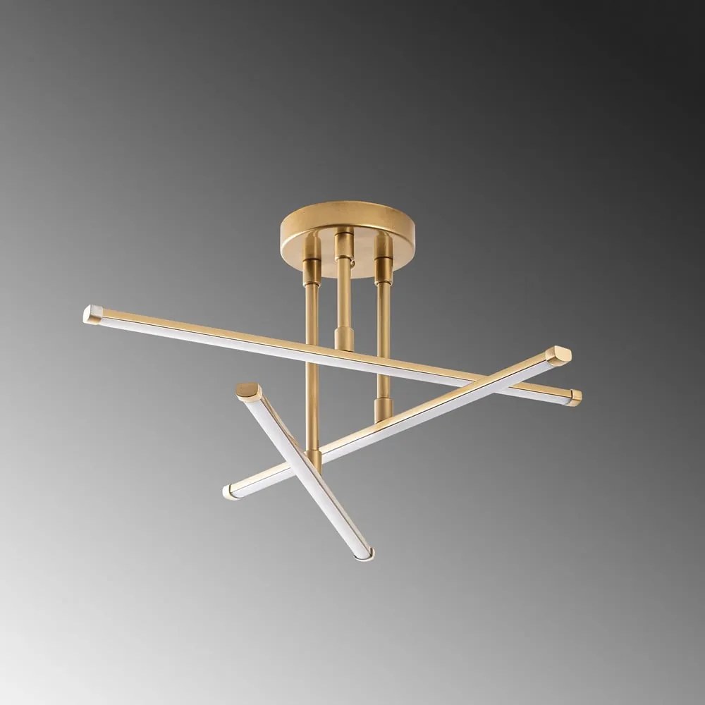 Aranyszínű LED mennyezeti lámpa 26x51 cm Umut – Opviq lights