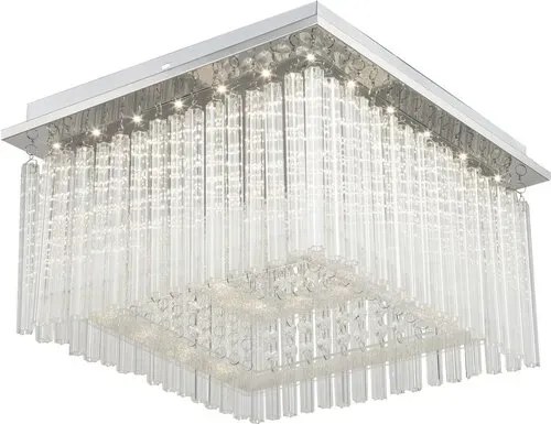 Rabalux beltéri led mennyezeti lámpa 21w 1750lm 4000k króm/átl. danielle