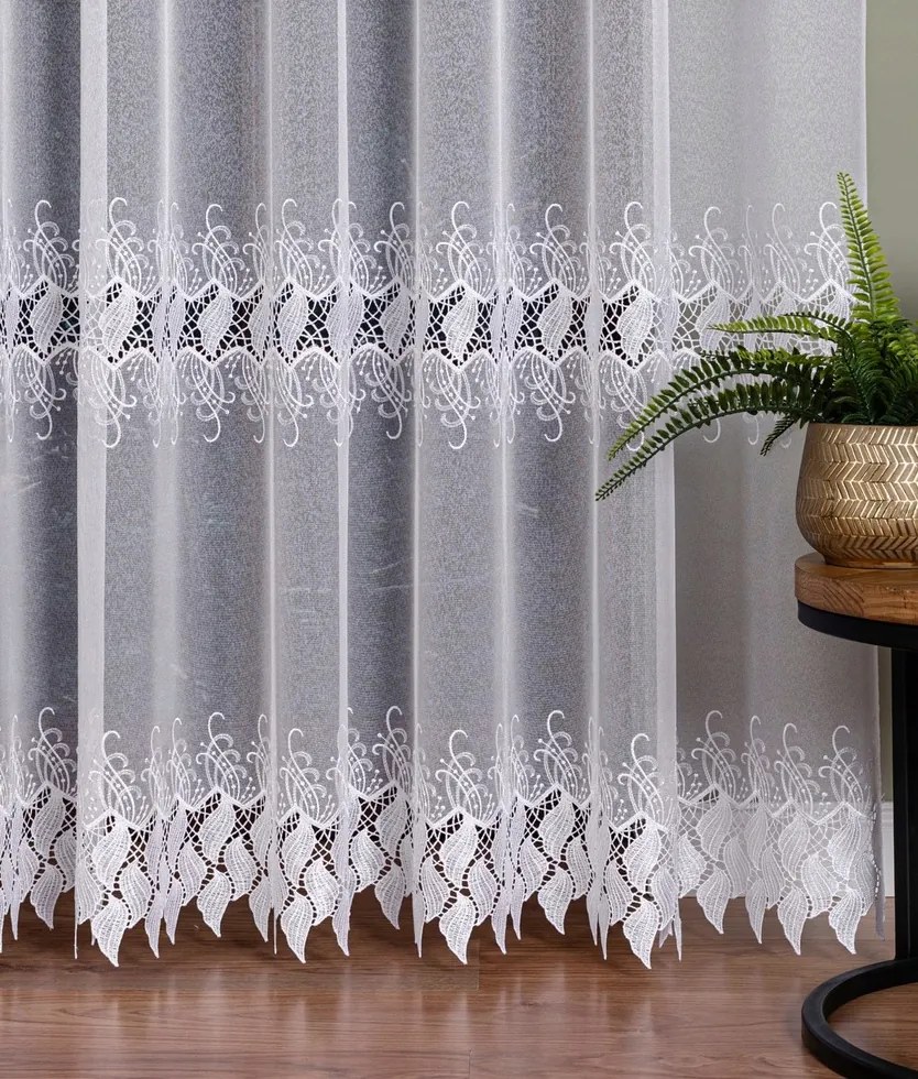 Mg Markizeta prémium 9424 Enzo fehér, Fehér 280cm 0,5m Ár!